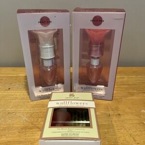 The White Barn‎ Candle Co sweet Pea Wallflowers Plug In set of 2 and Refill